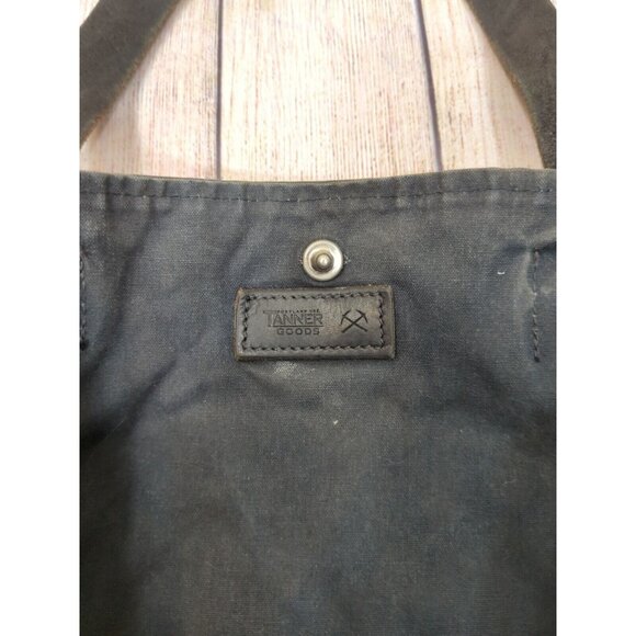 Tanner Goods Men's Canvas Leather Tote Travel Bag Made in USA - Picture 6 of 11